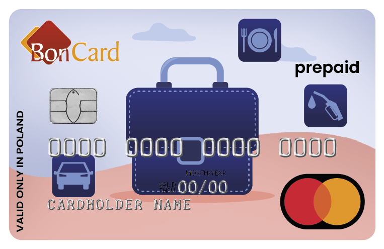 karta delegacyjna boncard mastercard